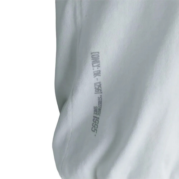 Only, White Knit Top, Crocheted Sleeves, M - Picture 7 of 9